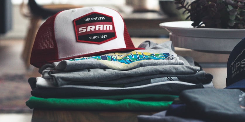 Promotional Apparel by Anthem Branding for Sram, Upslope, etc. 