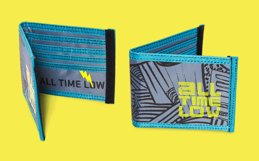 All Time Low Custom Branded Wallets Anthem Branding