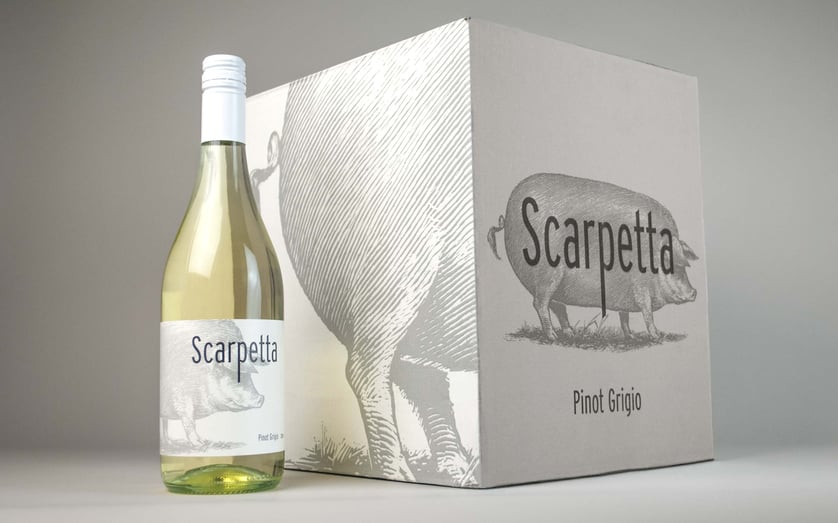Scarpetta Wine Retail Packaging Design Agency